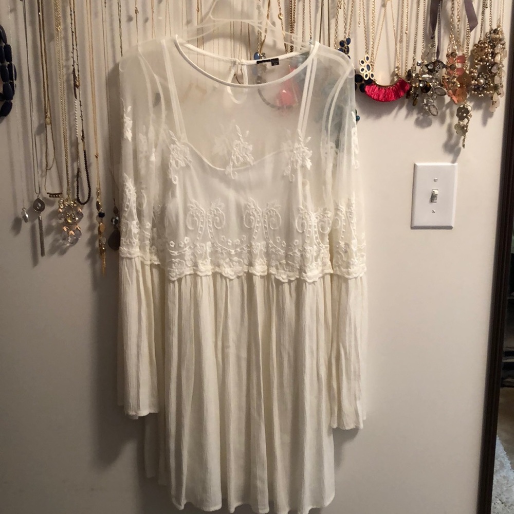 White dress